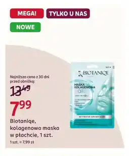 Rossmann Kolagenowa maska w płachcie Biotaniqe oferta