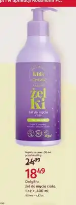 Rossmann Żel do mycia ciała 1 r.ż.+ OnlyBio oferta