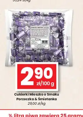 Cukierki o smaku porzeczka & śmietanka Mieszko