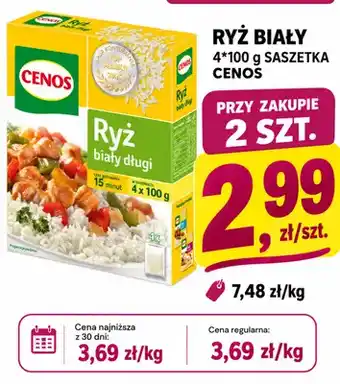 Ryż biały saszetka Cenos
