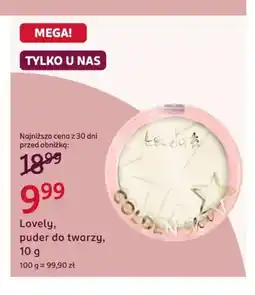 Rossmann Puder do twarzy Lovely oferta