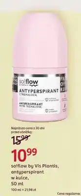 Rossmann Antyperspirant w kulce so!flow by Vis Plantis oferta
