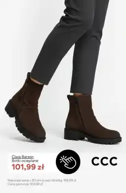 CCC Botki ocieplane Clara Barson oferta