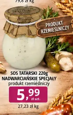 Sos tatarski Nadwarciańskie Specjały produkt rzemieślniczy