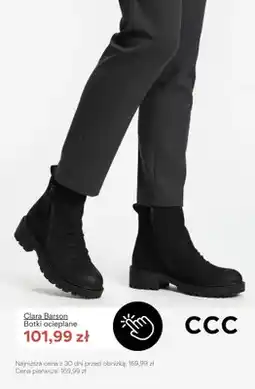 CCC Botki ocieplane Clara Barson oferta
