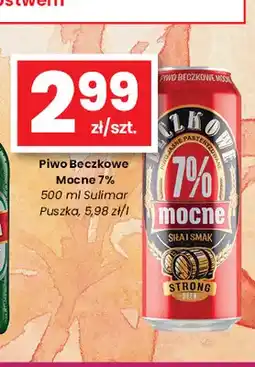EMMA market Piwo Beczkowe Mocne 7% oferta
