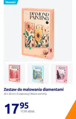 Action Zestaw do malowania diamentami 20x30 cm 3-częściowy Craft Sensations oferta