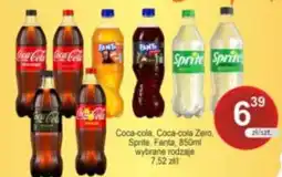 Rabat Coca-cola, Coca-cola Zero, Sprite, Fanta oferta