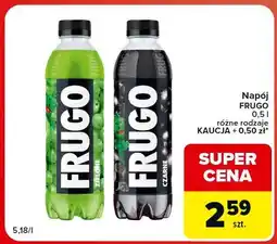 Globi Napój zielony Frugo oferta