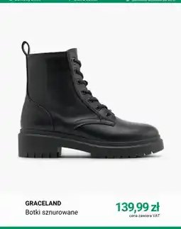 Deichmann Botki sznurowane Graceland oferta