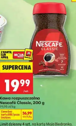Biedronka Kawa rozpuszczalna Nescafe oferta