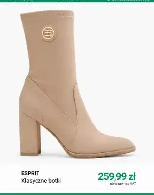 Deichmann Klasyczne botki Esprit oferta