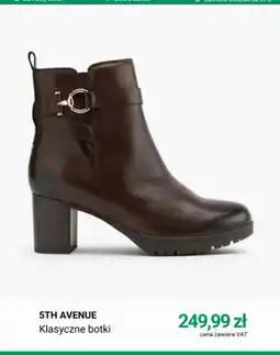 Deichmann Klasyczne botki 5th Avenue oferta