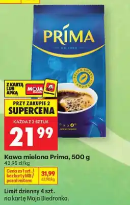 Biedronka Kawa Prima oferta