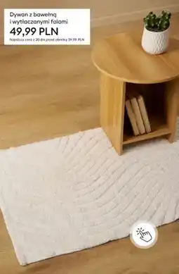 Sinsay Dywan z bawełną i wytłaczanymi falami oferta