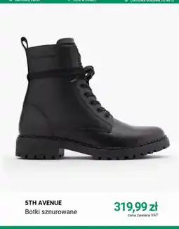 Deichmann Botki sznurowane 5th Avenue oferta