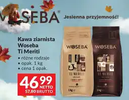 Makro Kawa ziarnista Woseba oferta