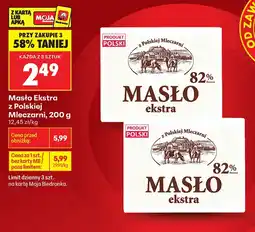 Biedronka Masło Mleczarnia oferta
