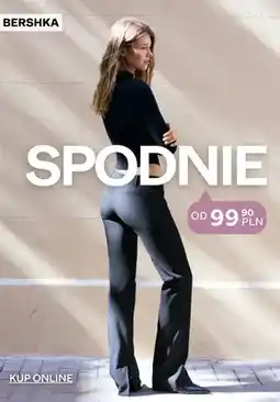 Bershka Spodnie Bershka oferta