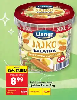 Biedronka Sałatka warzywna Lisner oferta