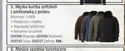 Jula Męska kurtka softshell z podszewką z polaru Kayoba Outdoor oferta