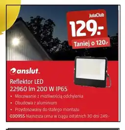 Jula Reflektor LED Anslut oferta