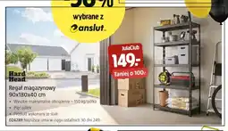 Jula Regał magazynowy 90x180x40 cm Hard Head oferta