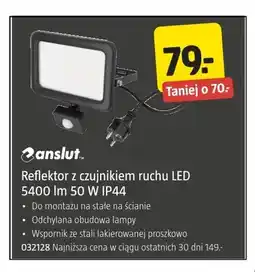 Jula Reflektor z czujnikiem ruchu LED 5400lm IP44 Anslut oferta