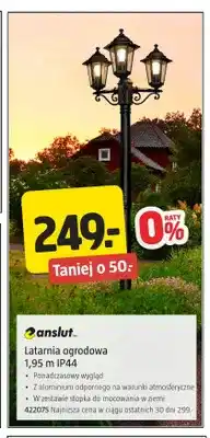 Jula Latarnia ogrodowa 1,95 m IP44 Anslut oferta