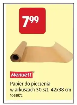 Jula Papier do pieczenia w arkuszach 42x38 cm Menuett oferta