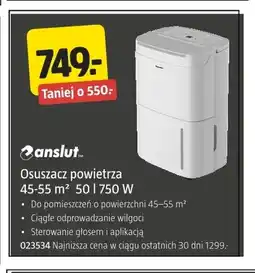 Jula Osuszacz powietrza 45-55m² 50 l Anslut oferta
