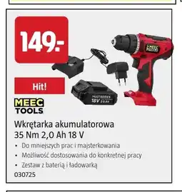 Jula Wkrętarka akumulatorowa Meec Tools oferta