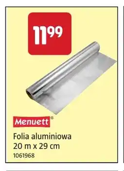 Jula Folia aluminiowa 29 cm Menuett oferta