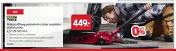 Jula Niskoprofilowy podnośnik o dużej wysokości podnoszenia Meec Tools oferta
