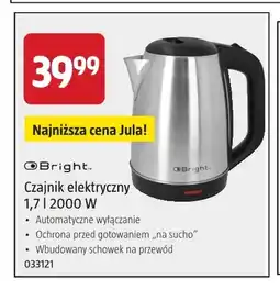 Jula Czajnik elektryczny 1,7 l Bright oferta