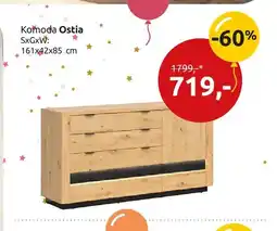 Black Red White Komoda Ostia oferta