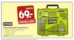 Jula Zestaw końcówek i wierteł 60 el. Ryobi oferta