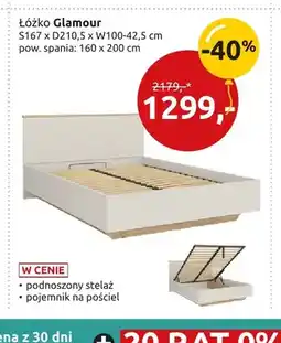 Black Red White Łóżko Glamour oferta