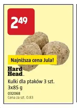 Jula Kulki dla ptaków 3-pak Hard Head oferta