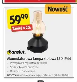 Jula Akumulatorowa lampa stołowa LED IP44 Anslut oferta