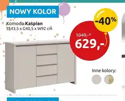 Black Red White Komoda Kaspian oferta