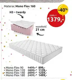 Black Red White Materac Mono Flex 90 oferta