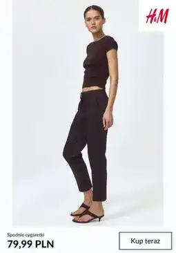 H&M Spodnie cygaretki H & M oferta