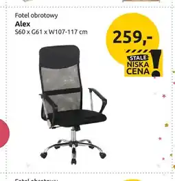 Black Red White Fotel obrotowy Alex oferta