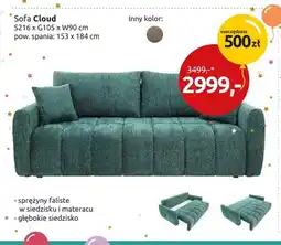 Black Red White Sofa Cloud oferta