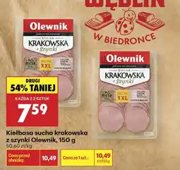 Biedronka Kiełbasa Olewnik oferta