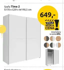 Black Red White Szafa Time 2 oferta