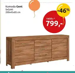 Black Red White Komoda Gent oferta