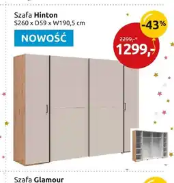 Black Red White Szafa Hinton oferta