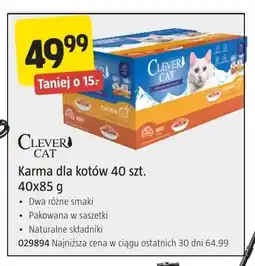 Jula Karma dla kotów 40-pak Clever Cat oferta